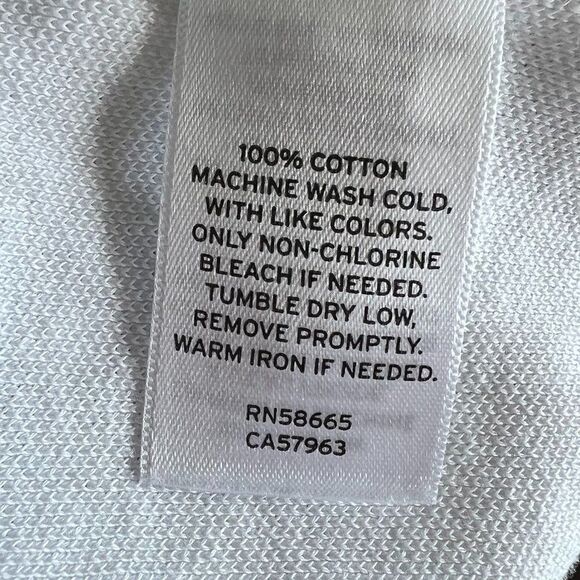 Nordstrom Men's Shop White Polo Shirt Size 2XL - Picture 5 of 6